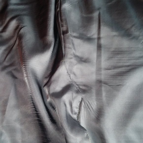 Hickey Freeman Boardman Wool Sport Coat Jacket Gray Herringbone 2 Button 44R - Picture 7 of 10